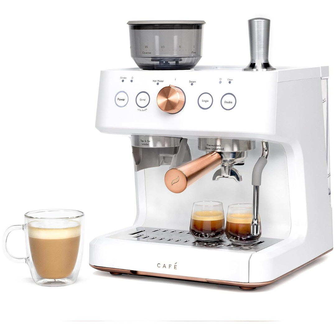 Café Bellissimo Espresso Machine + Milk Frother