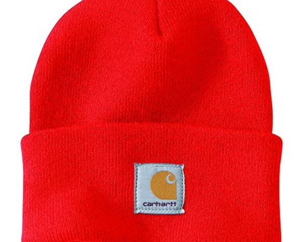 Carhartt Men's Knit Cuffed Beanie, Currant